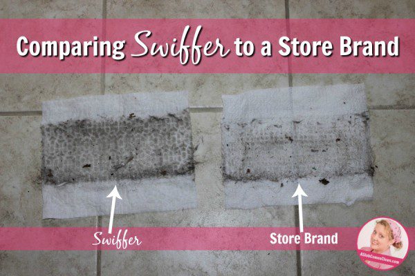 How does Swiffer compare to the store brand version? 