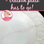 Time to Go - When the Plate's Crack Can No Longer Be Pretended Away pin at ASlobComesClean.com
