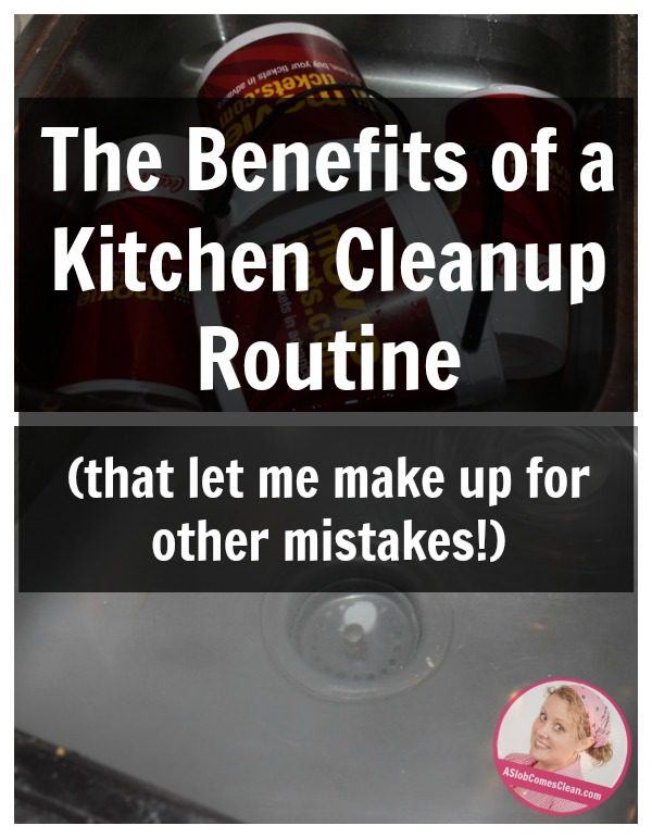 The Benefits of a Kitchen CleanUp Routine