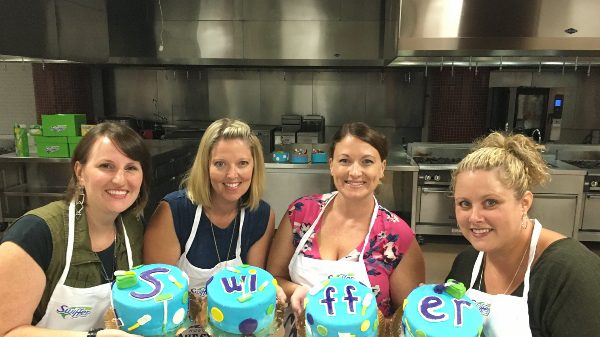 Our Swiffer cake creations at Carlo's Bakery