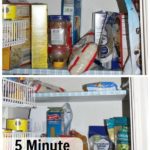 Decluttering My Pantry for Five Minutes #5MinuteFriday at ASlobComesClean.com pin