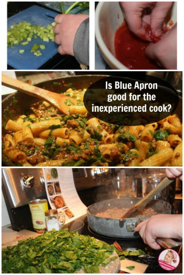 Is Blue Apron good for the Inexperienced Cook kids cooking at ASlobComesClean.com