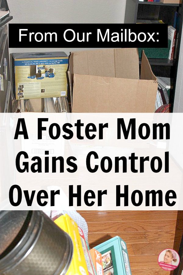 From Our Mailbox A Foster Mom Gains Control Over Her Home with Daily Habits at ASlobComesClean.com