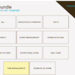 How to Use the Ultimate Homemaking Bundle 2018