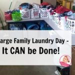 guest post large family laundry It CAN be Done at ASlobComesClean.com