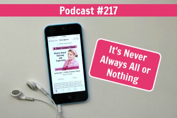 podcast 217 never always all or nothing at aslobcomesclean.com