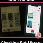 The Good and Bad of Checking Out Library Books On My Kindle at ASlobComesClean.com pin