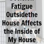 Decision Fatigue Outside the House Affects the Inside of My House podcast at ASlobComesClean.com