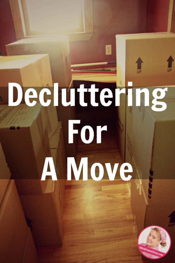 Decluttering Methods For Moving Houses at ASlobComesClean.com