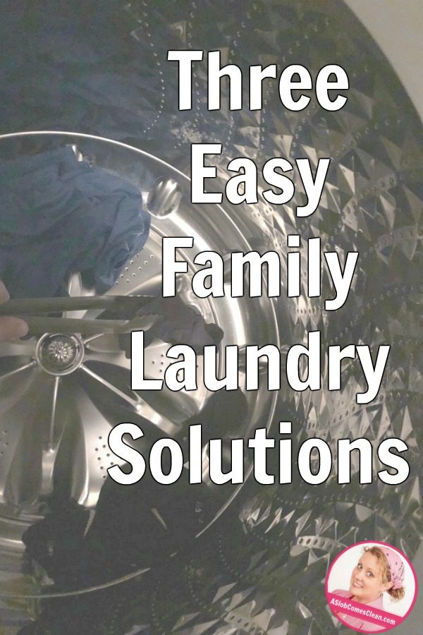 Easy laundry tips and solutions at ASlobComesClean.com