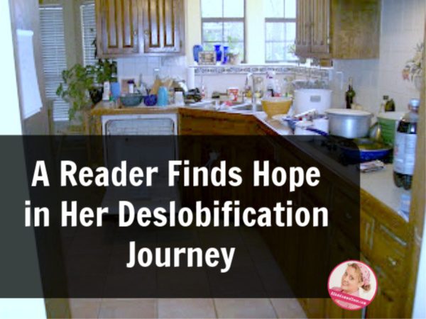 A Reader Finds Hope in Her Deslobification Journey at ASlobComesclean.com