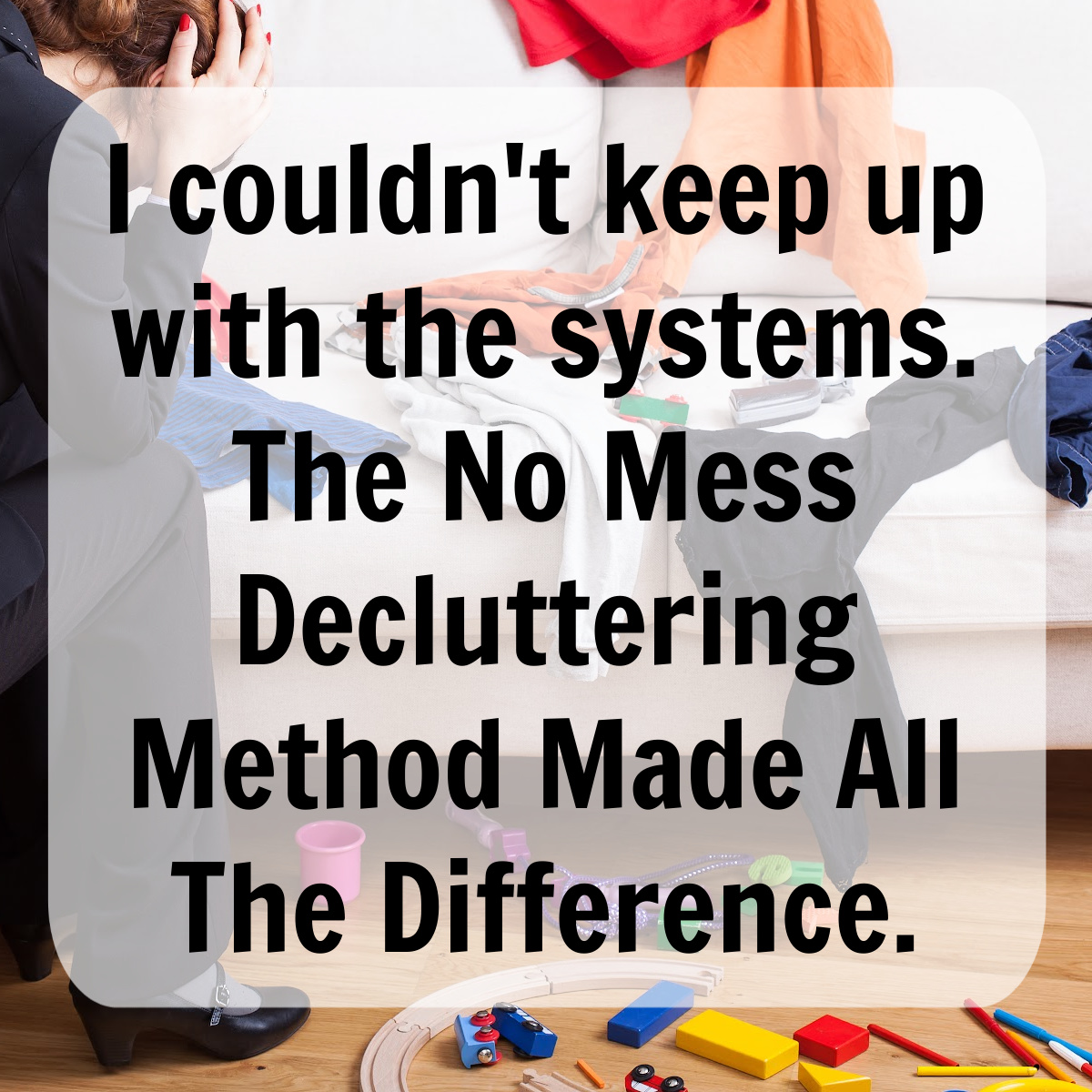 no mess decluttering method reader story from slovakia at aslobcomesclean.com