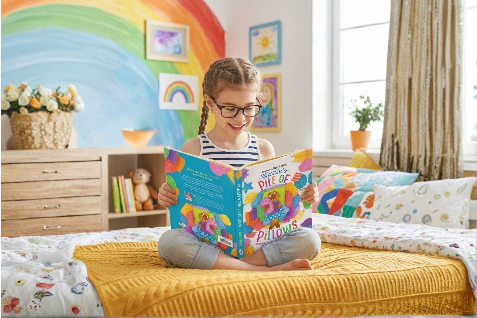 Winnie book girl bedroom